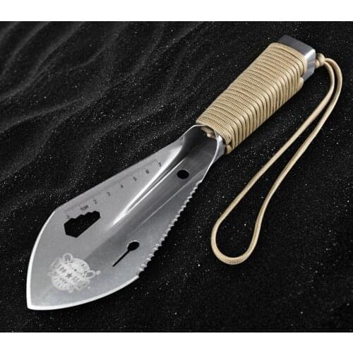 All Metal Multifunctional Outdoor Construction Shovel Portable Hand Shovel Military Shovel Gardening Tool Camping Shovels