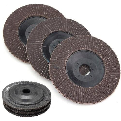 10Pc100mm Flap Sanding Disc 120/240/320 Grit Angle Grinder Polishing Wheel Ideal for Use On Wood Metal And Plastic Sanding Disc