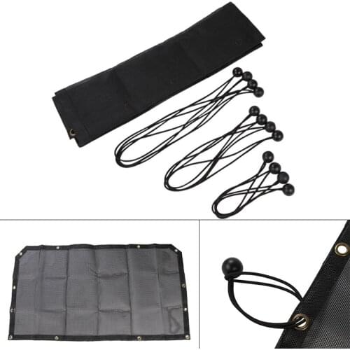 Top Mesh Sunshade Car Cover Roof UV Proof Protection Net for Jeep Wrangler 2018 2019 Car Accessories Styling