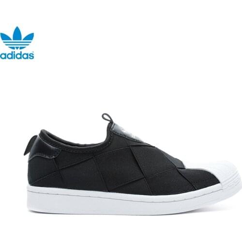 Adidas Superstar Slip Women Black Sport Shoes new season high quality casual fashion sports running hiking casual female sports shoes