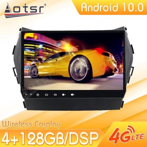 Android Car Multimedia Stereo Player For Hyundai IX45 Sante Fe 2013-2018 Tape Radio Recorder Video Auto GPS Navi Head Unit 2 Din