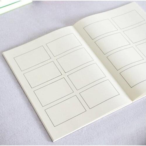 Manga Animation Stroyboard Cut Sheet Notebook Manga Drawing Book A4/A5 Size 128 Pages