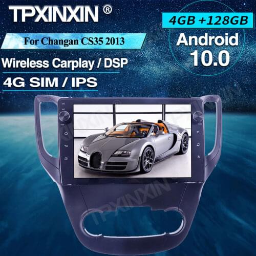 For Changan CS35 2013+ Radio 4+128G Car Multimedia Player Head unit Radio Car GPS Navigtion Wireless Carplay DSP