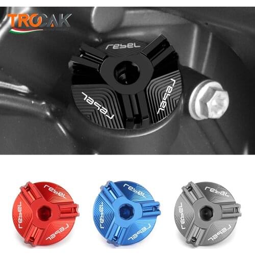 For Honda REBEL CMX 300 500 2017 -2018-2019 2020 Motorcycle Oil Filler Cap Plug cover with LOGO Rebel cmx 300 500
