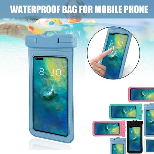 Hot Mobile Phone Waterproof Bag Drift Diving Thick Barrier-Free Transparent Waterproof Mobile Phone Case