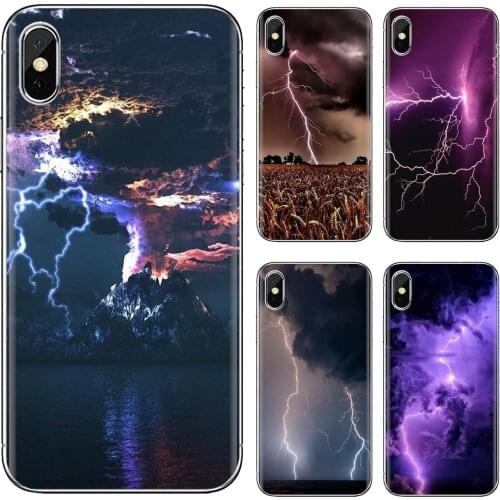 Lightning storm Mother Nature For Xiaomi Mi A1 A2 A3 5X 6X 8 9 9T 10 10T 11 Lite SE Pro Soft TPU Mobile Phone Accessories Cover