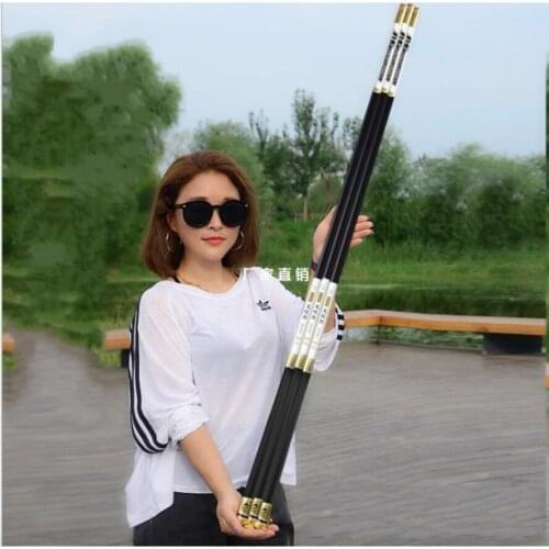 Fishing Rod Carbon Hand Rod Taiwan Fishing Rod 28 Tuning Super Light Super Hard Black Pit Set Combination Full Set