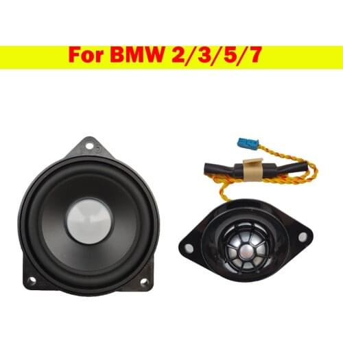Upgrade Loudspeaker Car 4 Inch Midrange 1.5 Inch Audio Tweeter Speaker For BMW 2/3/5/7 series F23 E90 E60 F10 F11 G30 G11