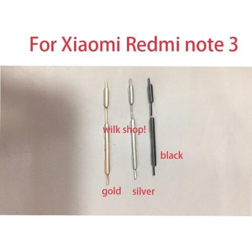 Original New For Xiaomi Redmi note 3 Power On Off Button + Volume Button Side Button Set Replacement Parts