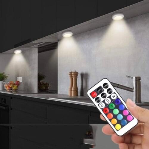 Remote control cabinet light powered Touch Sensor closet lamps led lights for bedroom Living room kitchen lighting decor