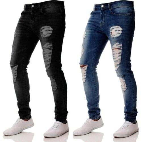 Узкие джинсы для мужчин SAGACE China At AliExpress