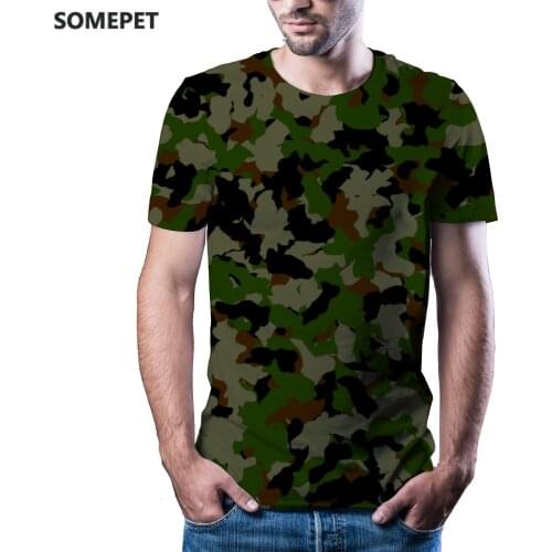 Мужские камуфляжные футболки Somepet China At AliExpress