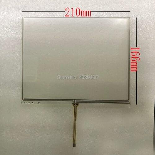 9.7-inch resistive touch screen panel 4-wire st009701 for car DVD GPS navigation handheld device touch screen 210X166mm