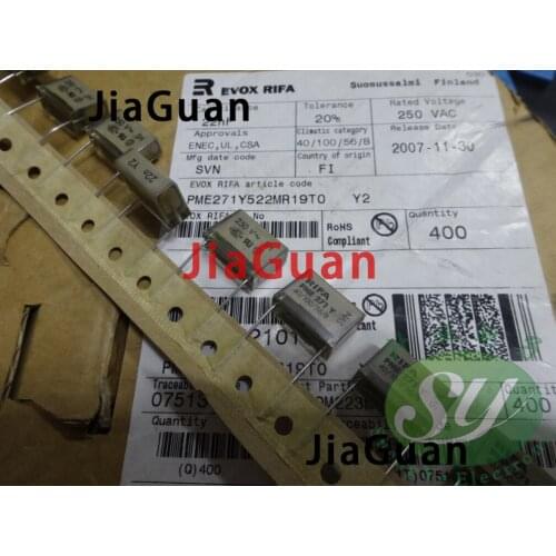 10PCS NEW KEMET RIFA PME271 0.022UF 250VAC 22NF 223/250vac PCM15 PME271Y522MR 15MM 22n250vac