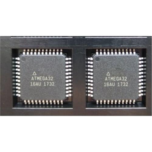 5pcs ATMEGA32-16AU Patch car alarm AVRMCU TQFP-44