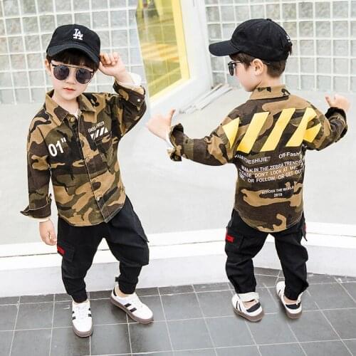 Blouse Spring Autumn Coat Outerwear Top Children Clothes Kids Costume Teenage School Boy Clothing High Quality