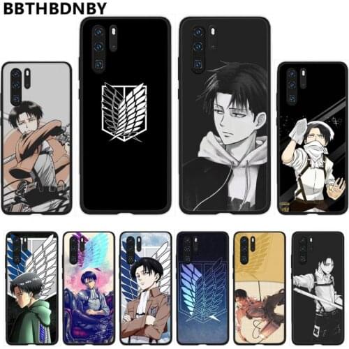 Anime Japanese attack on Titan Phone Case For Huawei Y5 Y6 II Y7 Y9 PRIME 2018 2019 NOVA3E P20 PRO P10 Honor 10