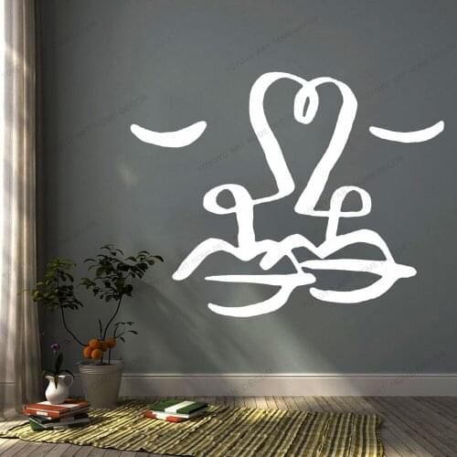 Face Line Draw Art Wall Sticker For Home Decor Living Room Fashion Wall Decals Valentines Removable Murals Wallpoof CX1546