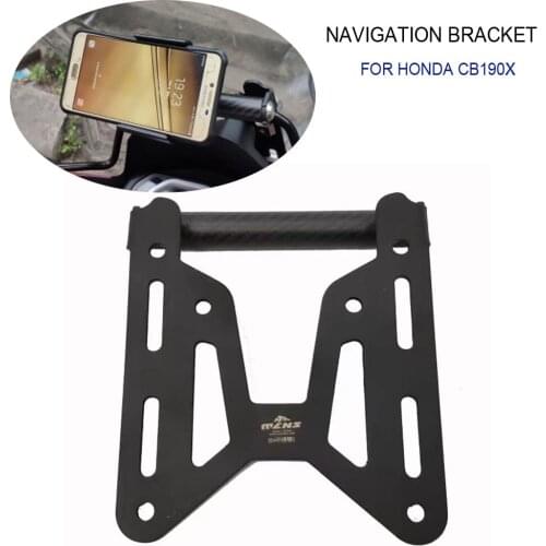 GPS Smart Phone Navigation Mounting Bracket Adapter Holder Phone Bracket For Honda CB190X CB190 X CB 190X