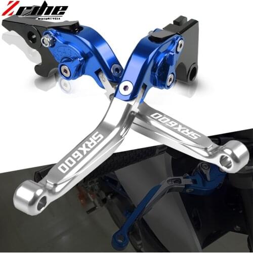 Motorcycle Accessories Aluminum Adjustable Folding Extendable Brake Clutch Levers For YAMAHA SRX600 SRX 600 1986 1987 1988 1989