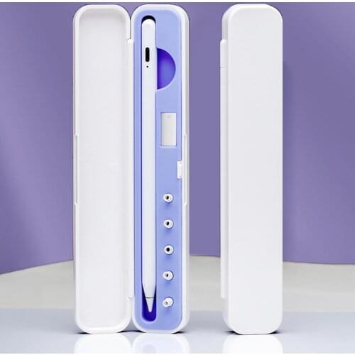 Portable Storage Box For Apple Pencil 1 Case Pen Holder Stylus Accessories ForApple iPad Pencil 2 Generation Case Silicone Cover