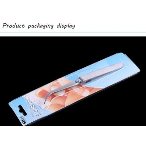 Professional Nail Clip Stainless Steel Tweezers Nipper Picking UV Gel Shaping Pinch Tools RP