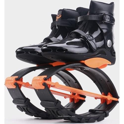 Sports Shoes Bouncing Kangaroos Hop Jumping Boots, Fitness Bouncing Shoes Unisex Anti-Gravity Jumping Shoes for 50-110KG Teens