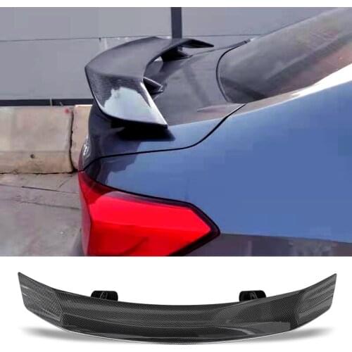 Trunk Spoiler Carbon Surface TC For Honda Accord 2018 - 2021 Style Car Accessories Rear Wing