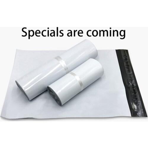 Light Gray Courier Bag 5pcs Self-seal Mailbag Plastic Poly Mailing Envelope Waterproof Postal Shipping Bags Courier Envelope