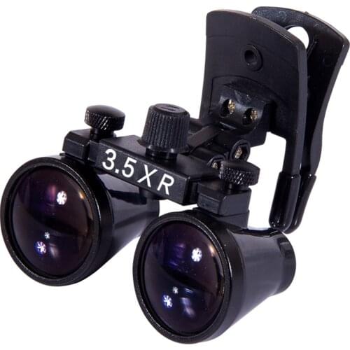 High Quality Clip Medical Loupes 2.5/3.5X Binocular Magnifier Dental Surgical Loupes