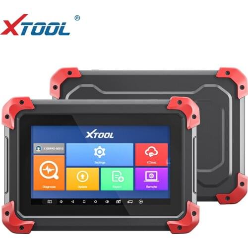 XTOOL Newest X100 PAD PLUS OBDII Car Diagnostic Tool X100 Key Programmer With 12 Kinds Special Functions Update Online
