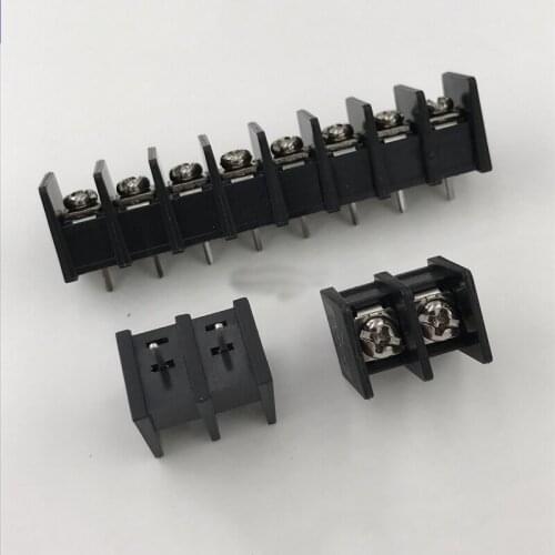 Fence type terminal KF35C-8.25mm middle foot black all-copper environmental protection