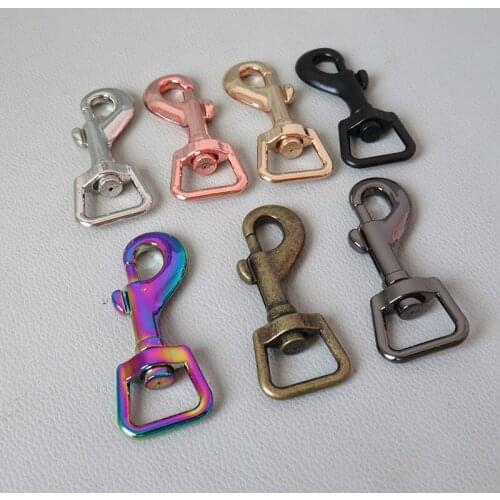 1 Piece/Pack 15mm Metal Carabiners Buckle Lobster Clasp Trigger Clip Loop Snap Hook For Dog Pet Leads Hardware DIY Accessory