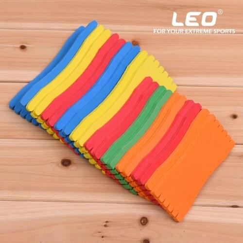 10pcs/lot LEO Lure Sponge Winding Plate 25294 Fishing Line Fish Gear Floating Medium 17cm*6.5cm*8.2mm Small 14cm*6cm*7.8mm Pesca