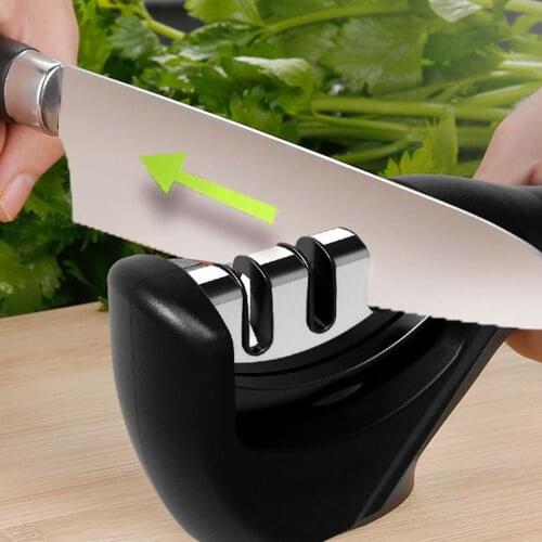 Knife Sharpener 3 Stages Professional Kitchen Sharpening Stone Grinder knives Whetstone Tungsten Diamond Ceramic Sharpener Tool