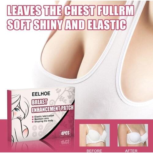 4Pcs/Set Women Breast Enlargement Massage Patch Essence Paste Bust Up Body Health Care