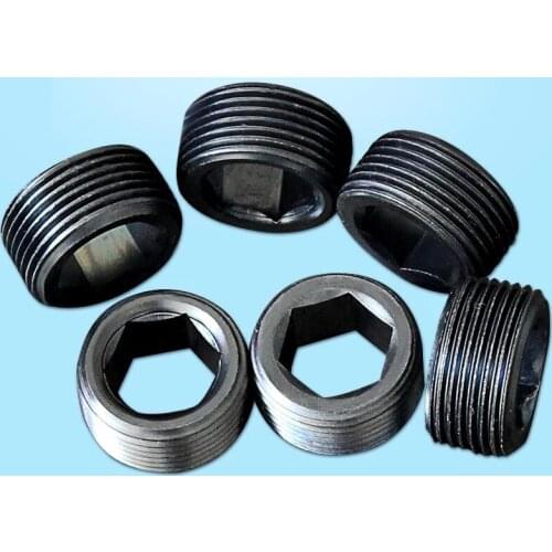 5pcs M10 M12 M14 M16 M18 M20 M22 12.9 grade Allen through hole throat plug screw headless hex socket stop payment bolt