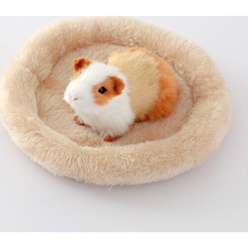 Hamster Nest Mat Velvet Warm Pet Mat Hedgehog My Neighbor TotoroRabbit For 5colorsof rodent/guinea pig/rat/hedgehog pet supplies