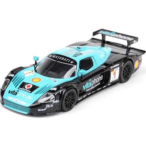 Bburago 1:24 Maserati MC12 Sports Car Static Die Cast Vehicles Collectible Model Car Toys