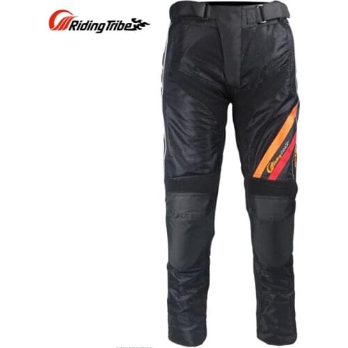 Motorcycle summer pants men mesh cloth breathable Racing motorbike pants moto motocross pants with EVA protector
