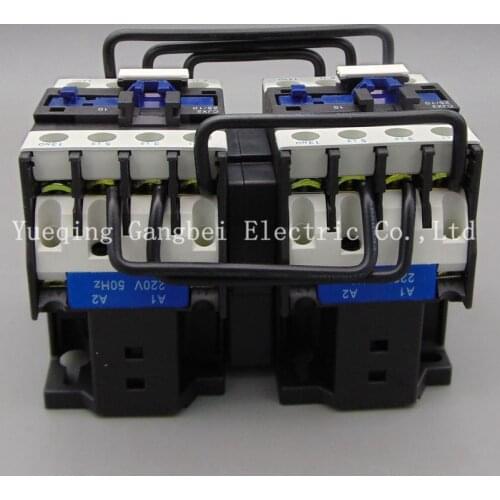 CJX2-1810N 18A reversing contactor mechanical interlocking contactor voltage 380V 220V 110V 36V 24V