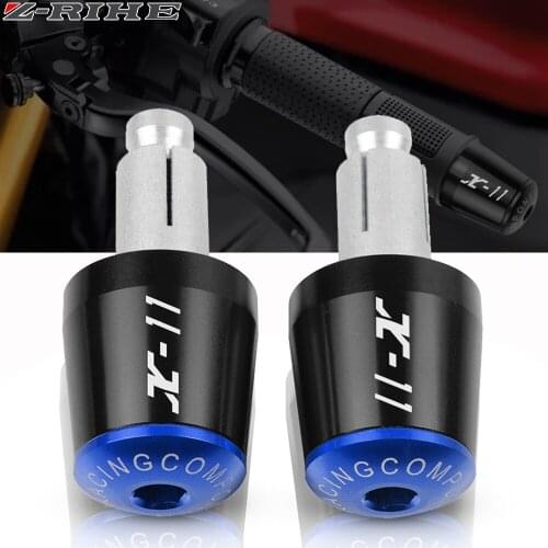 For Honda X-11 Motorcycle Accessories 7/8" 22MM Handlebar Hand Grips Handle Bar End Cap For Honda X-11 X11 1999-2002 2000 2001