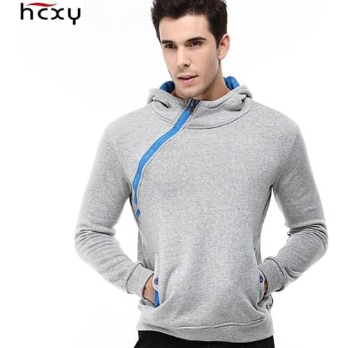 Мужские толстовки на молнии HCXY China At AliExpress