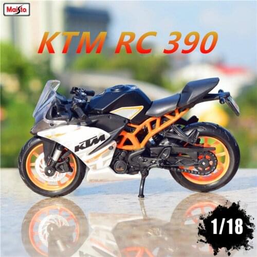 Maisto 1:18 Hot New Products KTM RC 390 690 DUKE original authorized simulation alloy motorcycle model toy car Collecting
