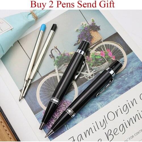 Hot Selling Small Size Business Men Ballpoint Pen Hot Selling Luxury Signature Pen Buy 2 Pens Send Gift
