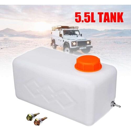 New Fuel Tank 5.5L Oil Gasoline Diesels Petrol Plastic Storge Canister Water Tank Boat Car Truck Parking Heater Accessories