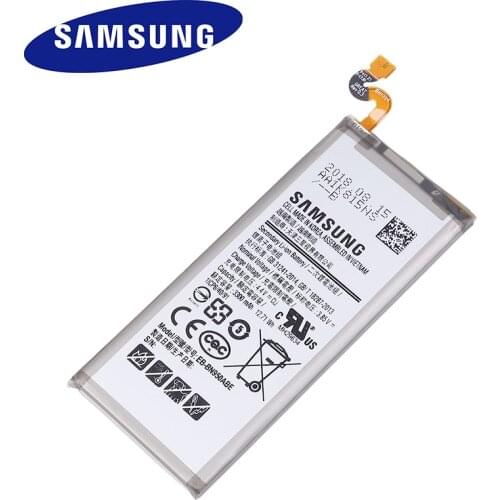 Original Samsung Replacement Battery EB-BN950ABE For Samsung GALAXY Note 8 N950 N950F N950U N950N 3300mAh Phone Batterie + Tools
