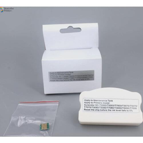 T6193 Chip Resetter for Epson Surecolor T3200 T5200 T7200 Maintenance Tank Chip Resetter Auto Reset Chips Toner Cartridge