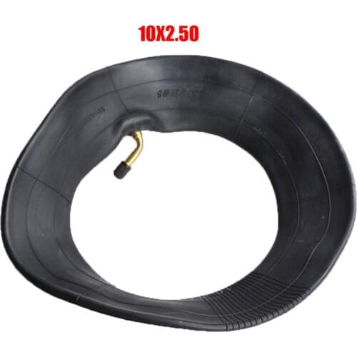 10X2.50 Inner Tube 10x2.5 Tube Innertube with bent valve 45 90 Degree valve for Baby Stroller Pram Scooter 10 Inch
