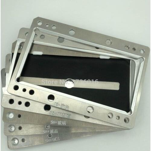 YMJ laminating machine mold for Samsung S8 PLUS G955 unbent flex mold lcd oca glass laminating mold for Samsung S8 plus repair